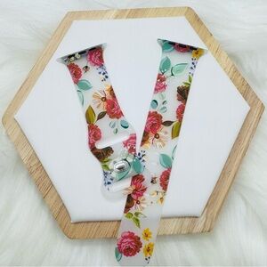 Floral Design Apple Watch Bands  42mm 44mm 45mm 49mm